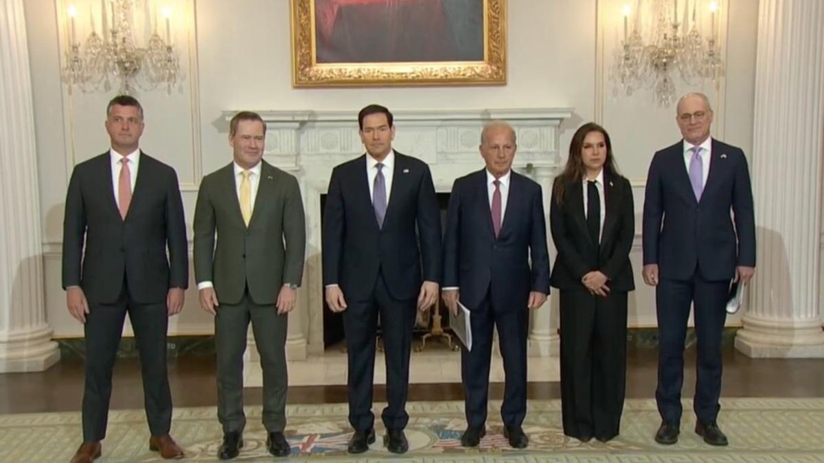 ABD deki İsrail-L&uuml;bnan 3&rsquo;&uuml;nc&uuml; tur g&ouml;r&uuml;şmeleri başladı 1