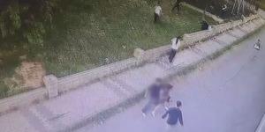 15 yaşındaki Abdulbaki'nin &ouml;ld&uuml;r&uuml;ld&uuml;ğ&uuml; kavga kamerada