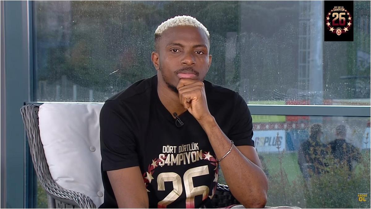 Osimhen Galatasaray aşkını yere göğe sığdıramadı! "Tanrı kaderime yazmış" 1