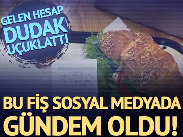 Gelen hesap dudak u&ccedil;uklattı