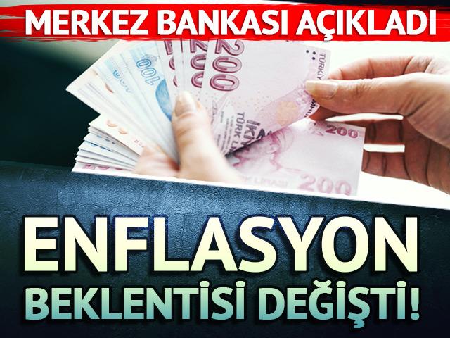 Enflasyon beklentisi değişti! 