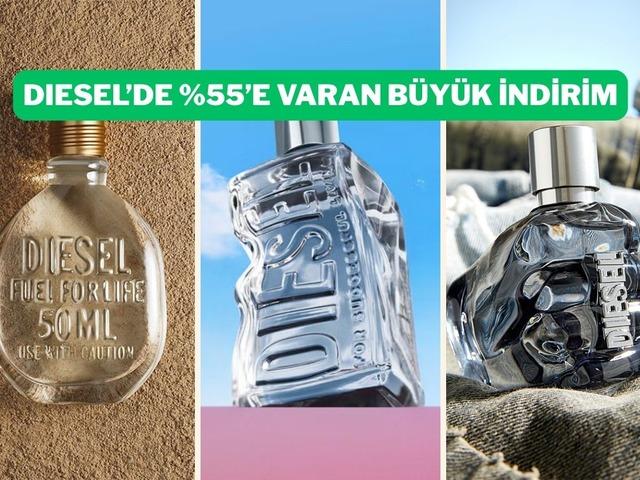 Diesel parf&uuml;mlerde %55'e varan indirim başladı