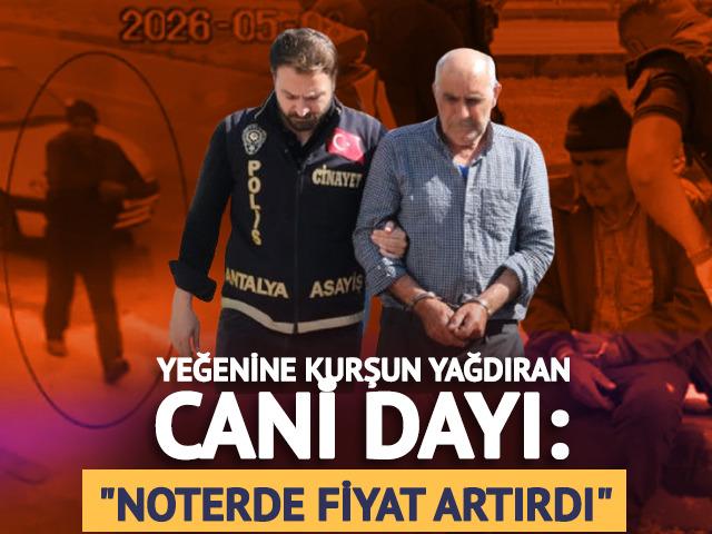 'Noterde fiyat artırdı' diye yeğenini 4 kurşunla &ouml;ld&uuml;rd&uuml;!