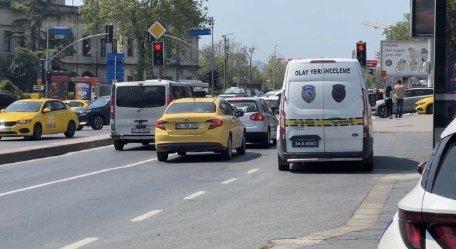 Beşiktaş&rsquo;ta ticari aracın &ccedil;arptığı polis ağır yaralandı 2