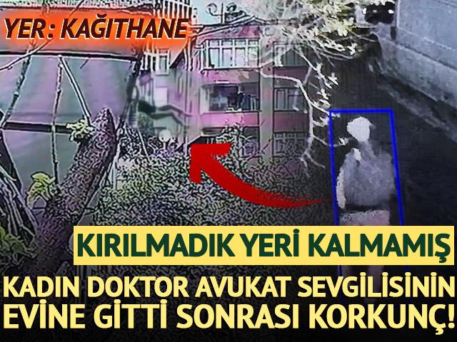 Kadın doktor sevgilisinin evinde terastan d&uuml;şt&uuml;: Kırılmadık yeri kalmamış
