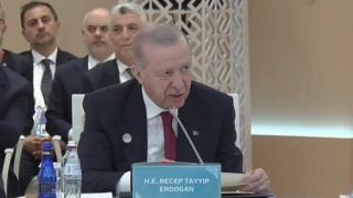 Cumhurbaşkanı Erdoğan'dan 'ortak Türk alfabesi' mesajı