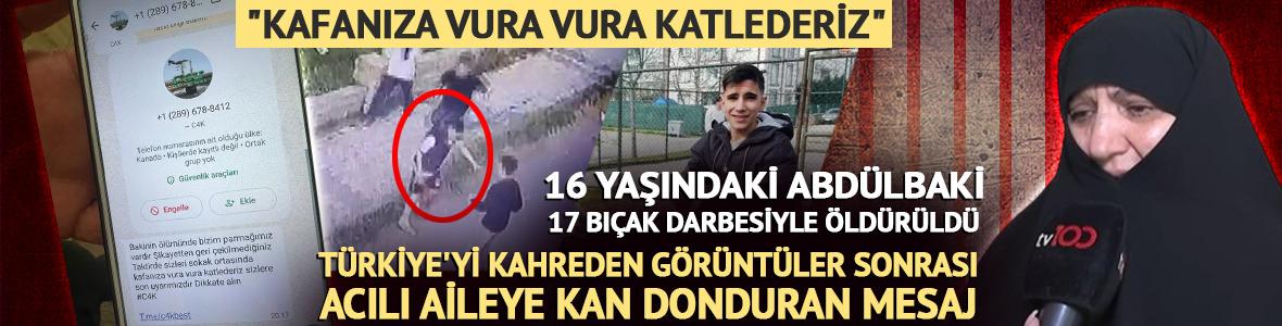 Acılı anneye tehdit: "Kafanıza vura vura katlederiz"