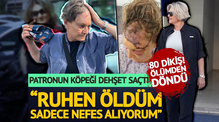 Patronun k&ouml;peği dehşet sa&ccedil;tı