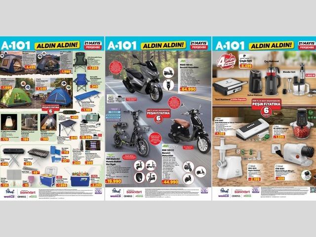 A101'e kıyma makinesi geliyor! 21 Mayıs 2026 A101 kataloğu 