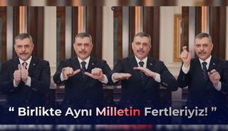 Bakan &Ccedil;ift&ccedil;i: &lsquo;&rsquo;Engelleri Birlikte Aşacağız&rsquo;&rsquo;