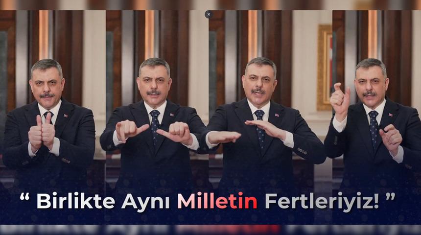 Bakan &Ccedil;ift&ccedil;i: &lsquo;&rsquo;Engelleri Birlikte Aşacağız&rsquo;&rsquo;
