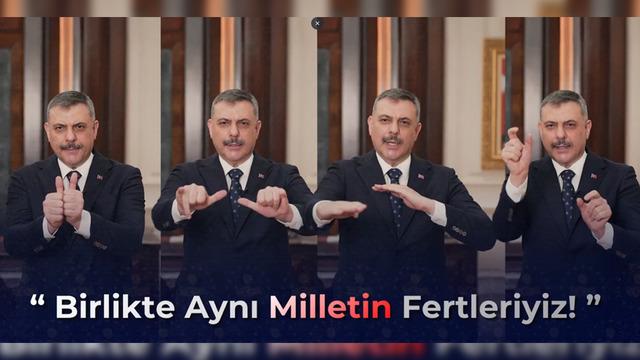 Bakan Çiftçi: ‘’Engelleri Birlikte Aşacağız’’