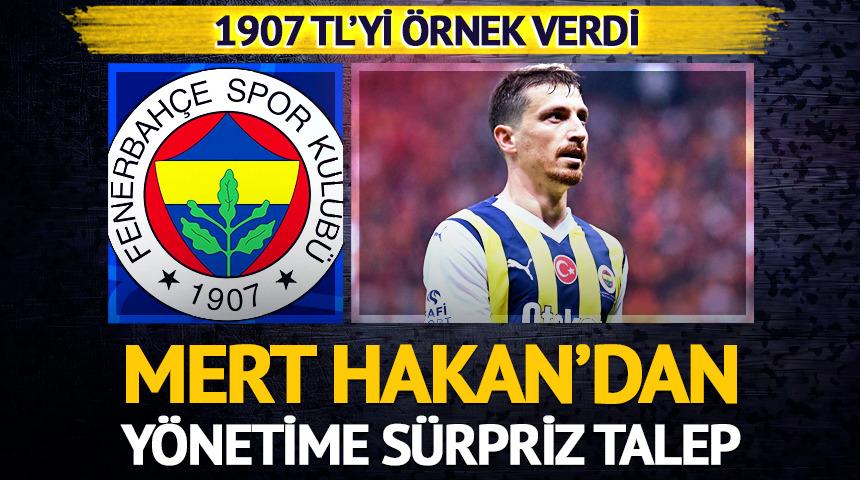 Mert Hakan Yandaş'tan Fenerbah&ccedil;e'ye tarihi 1907 TL teklifi