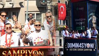 Atkı gösteren Fenerbahçelilere Galatasaray otobüsünden müzikli yanıt!