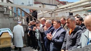 Hayatını kaybeden madenci son yolculuğuna uğurlandı