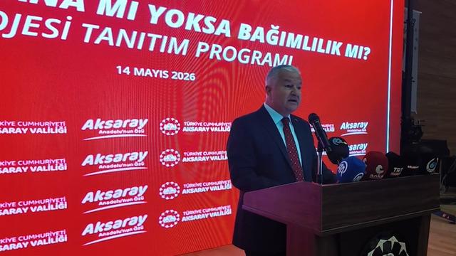 Aksaray Valiliği'nden “Madde mi Mana mı? Yoksa Bağımlılık mı?” projesi