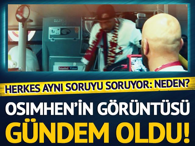 Şampiyonluk kutlamasında Victor Osimhen'in tavrı taraftarları şoke etti
