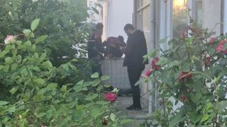Evin bahçesine bırakılan şüpheli çanta fünye ile patlatıldı