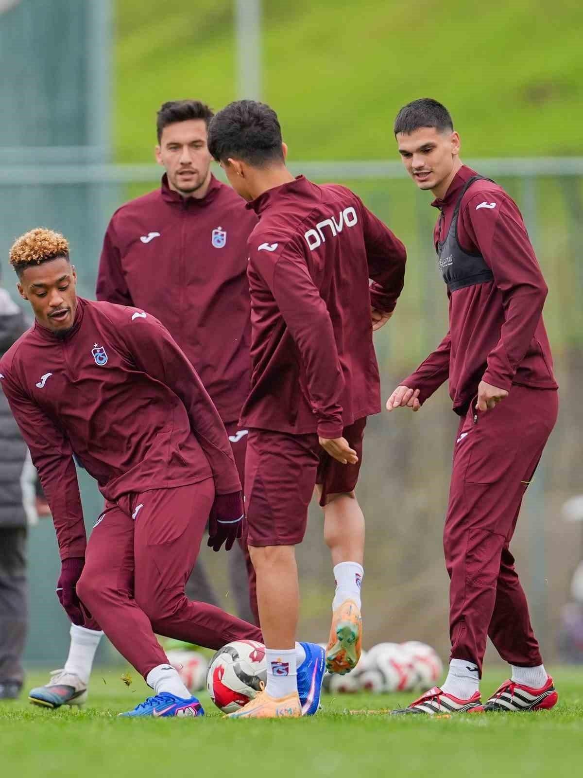 Trabzonspor, Gen&ccedil;lerbirliği ma&ccedil;ı hazırlıklarına başladı 1