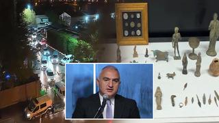 9 ilde tarihi eser operasyonu! Bakan Ersoy'dan kaçakçılıkla mücadele mesajı: Bu topraklara ait olan bu topraklarda kalacak