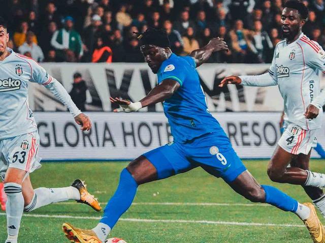 Beşiktaş, &Ccedil;aykur Rizespor ile berabere kaldı! 