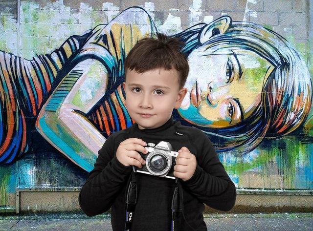 5 yaşındaki Can dan fotoğraf sergisi 1