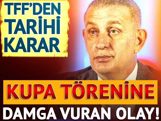 TFF'den Galatasaray'ın şampiyonluk t&ouml;reninde tarihi karar!