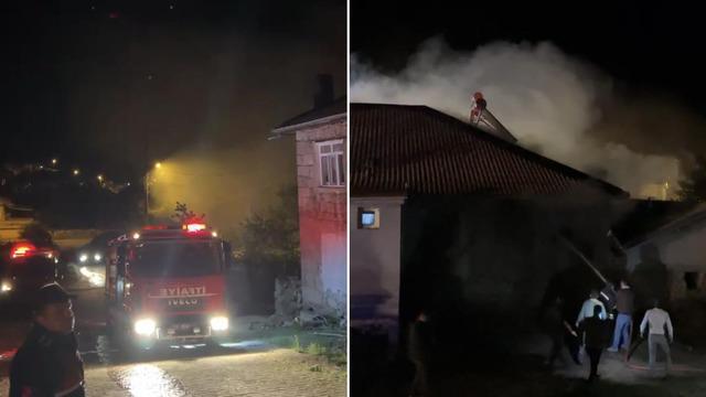 Seydişehir'de korkutan yangın