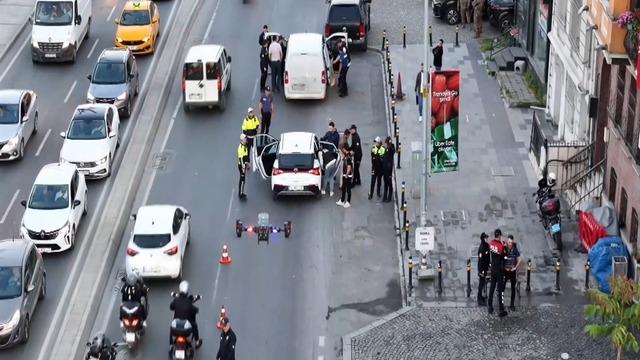 Fatih'te dron destekli asayiş ve narkotik denetimi