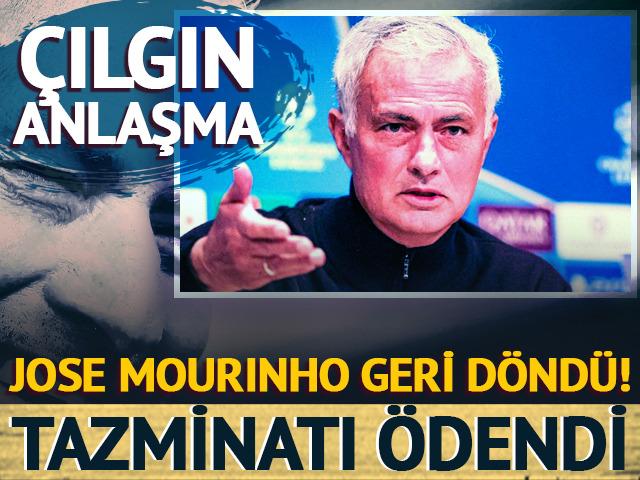 Jose Mourinho, Real Madrid'e resmen geri d&ouml;nd&uuml;! Anlaşmayı duyurdular