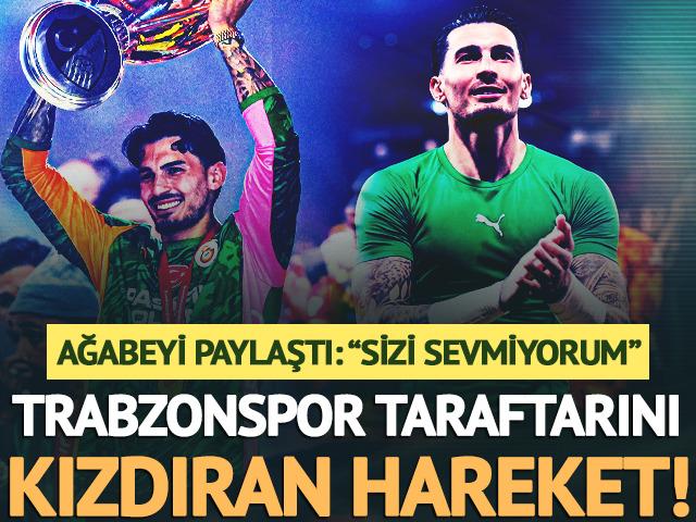 Uğurcan &Ccedil;akır'ın ağabeyi Trabzonspor taraftarını kızdırdı! Şarkıyla g&ouml;nderme var