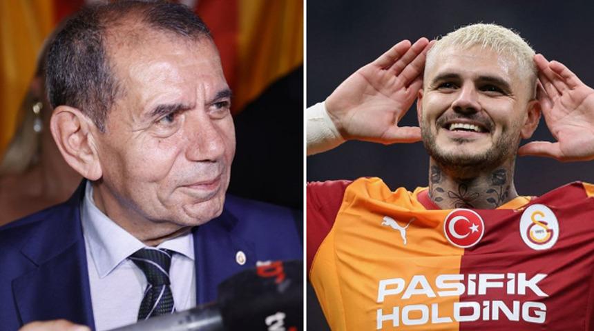 Dursun &Ouml;zbek'ten TFF'ye olay g&ouml;nderme! Icardi i&ccedil;in m&uuml;jdeyi verdi