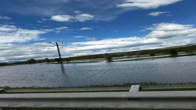 Tercan’da yağışlar nedeniyle tarım arazilerini su bastı