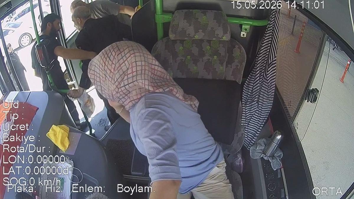 Yolcusu bayılan kadın şof&ouml;r rotasını değiştirdi: Hastaneye &ccedil;evirdi 2