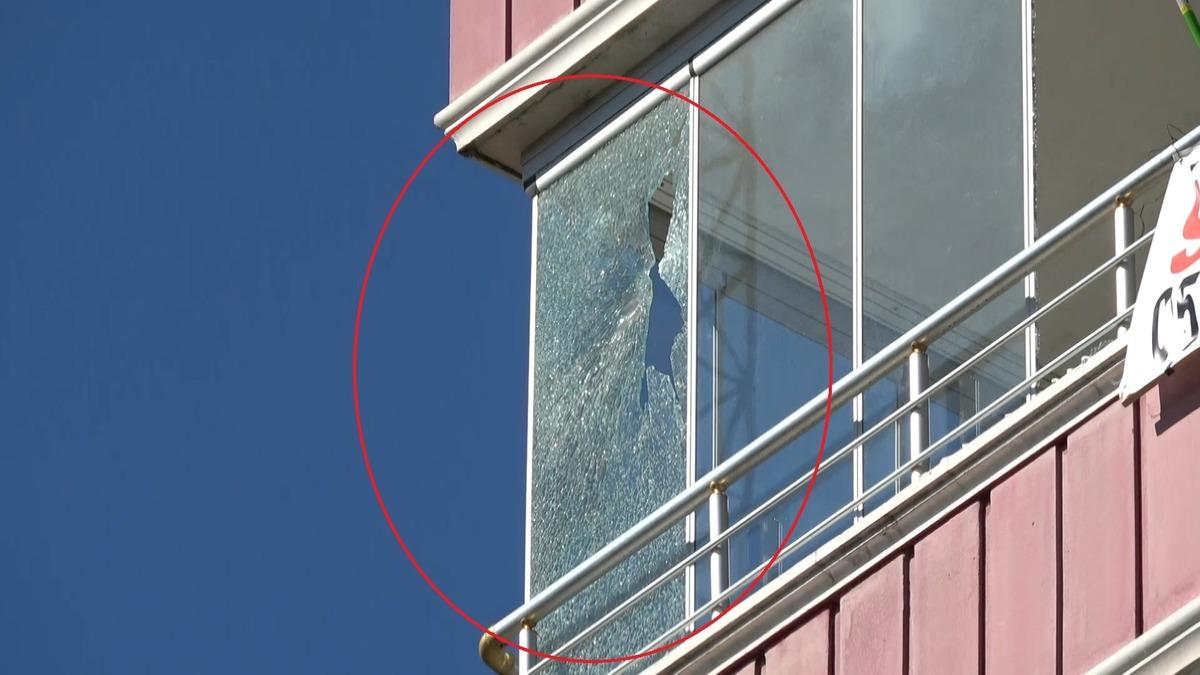 Samsun'da İHA paniği! 3 evde hasar oluştu: İşte ilk görüntüler