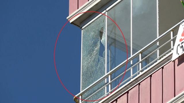 Samsun'da İHA paniği! 3 evde hasar oluştu: İşte ilk görüntüler