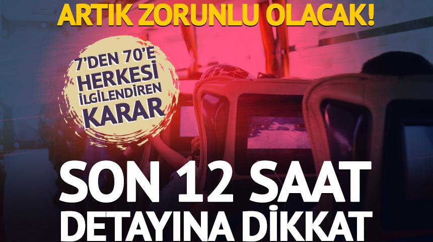 Bakan Uraloğlu 12 saat detayını duyurdu!