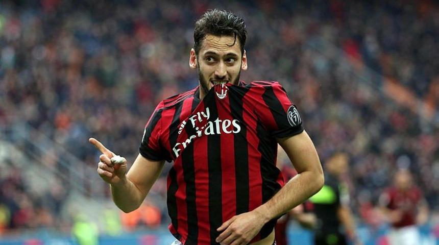 Hakan Çalhanoğlu galibiyeti getirdi
