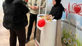 Hastanede vatandaşlar cilt kanseri konusunda bilgilendirildi