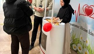 Hastanede vatandaşlar cilt kanseri konusunda bilgilendirildi