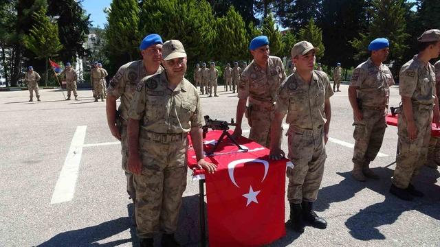 Kilis&rsquo;te engelli gen&ccedil;ler temsili askerlik yaptı 1