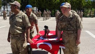 Kilis&rsquo;te engelli gen&ccedil;ler temsili askerlik yaptı
