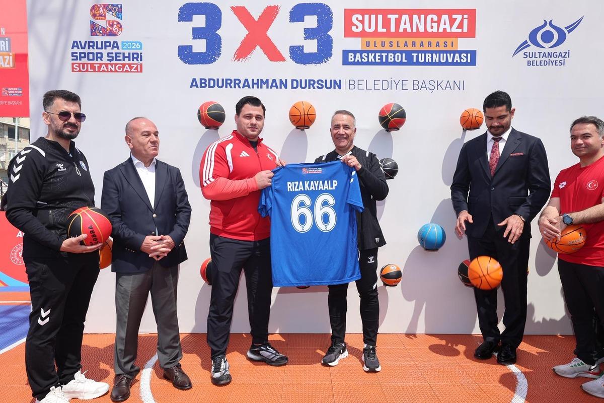 Sultangazi&rsquo;de Uluslararası 3x3 basketbol turnuvası 4