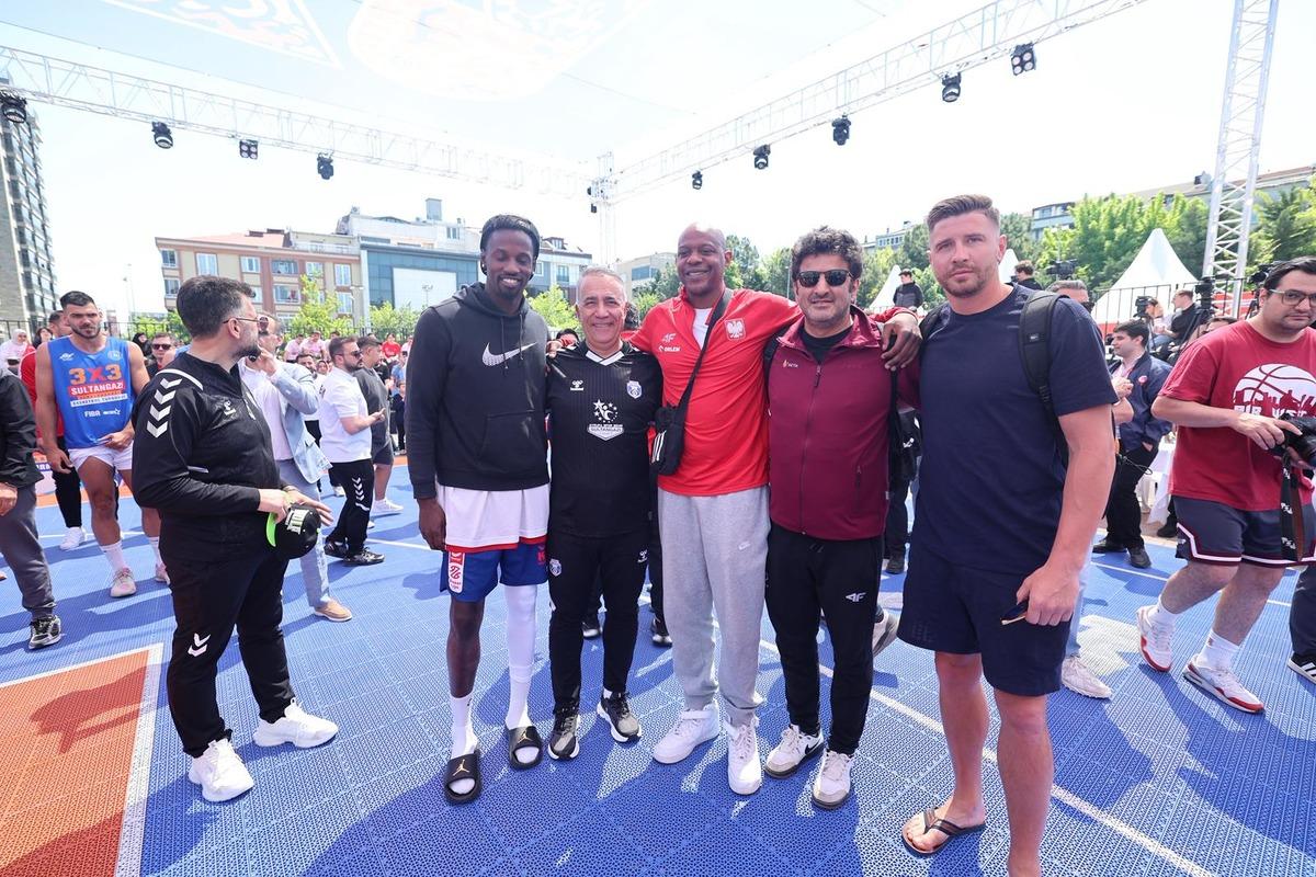 Sultangazi&rsquo;de Uluslararası 3x3 basketbol turnuvası 6