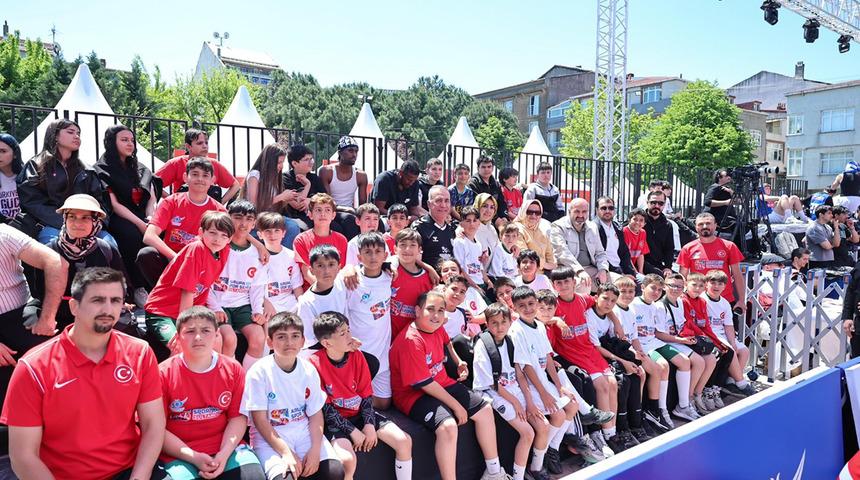 Sultangazi&rsquo;de Uluslararası 3x3 basketbol turnuvası