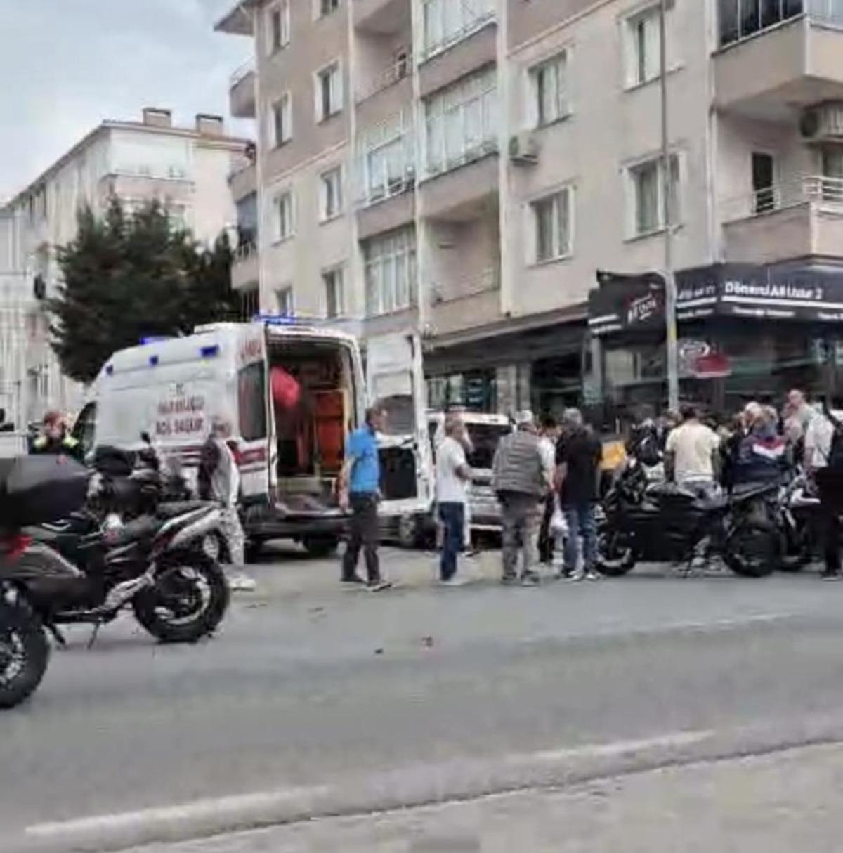 L&uuml;leburgaz&rsquo;da motosikletin &ccedil;arptığı yaya yaralandı 2