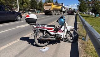 Tavşanlı'da otomobil motosiklete &ccedil;arptı: 1 ağır yaralı