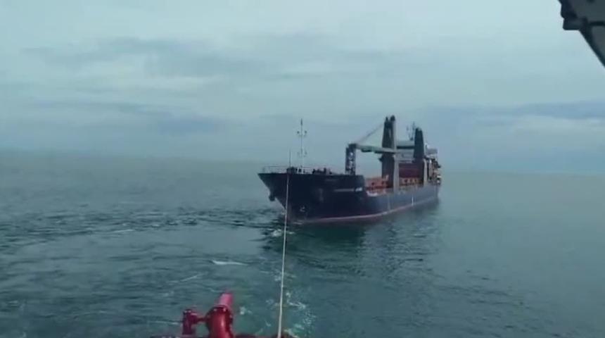 Marmara Denizi'nde gemi arızası