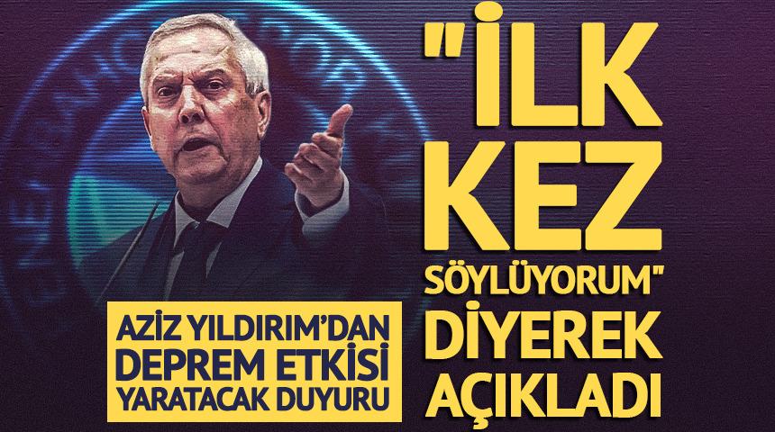 Aziz Yıldırım'dan tarihi itiraf! "Şampiyon yapıp bırakacağım!"