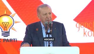 Cumhurbaşkanı Erdoğan "Bir Gen&ccedil;lik Ş&ouml;leni"nde konuşuyor
